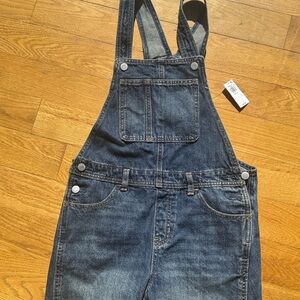 Girl Blue Denim Overalls